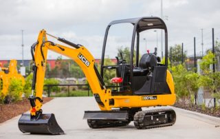 JCB 8018 CTS Compact Excavator Rental at Hendershot Equipment in Decatur & Stephenville near Bowie, Springtown, Granbury, Hico & Dublin, TX.