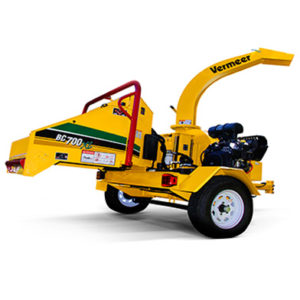 Vermeer BC700XL Brush Chipper Rental at Hendershot Equipment in Decatur & Stephenville, TX.