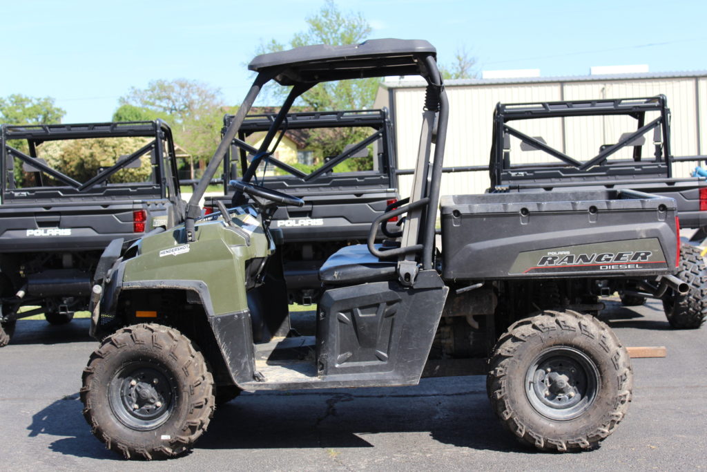 2011 Polaris Ranger 900 Diesel Green for sale at Hendershot Equipment in Stephenville, TX near Weatherford, Fort Worth, Granbury, Glen Rose, Hamilton.