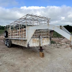 Used Brutus 6'X20' Cattle Trailer for sale at Hendershot Equipment in Stephenville & Decatur, TX