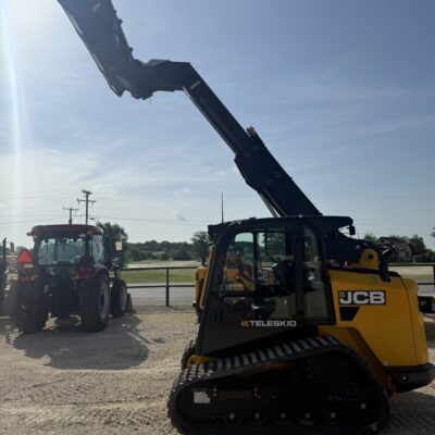 JCB 3TS-8T Teleskid for sale at Hendershot Equipment in Stephenville & Decatur, near Fort Worth, TX. Construction equipment for sale.