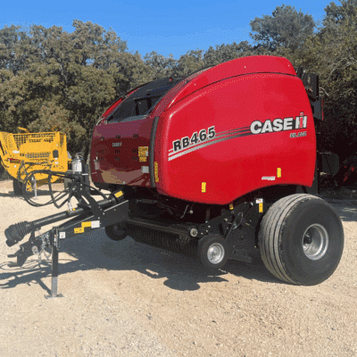 Used CASE IH RB465 Closer Up