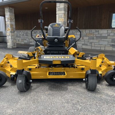Hustler Super 104 commercial zero turn mower available at Hendershot Equipment in Stephenville and Decatur Texas, near Fort Worth, Texas
